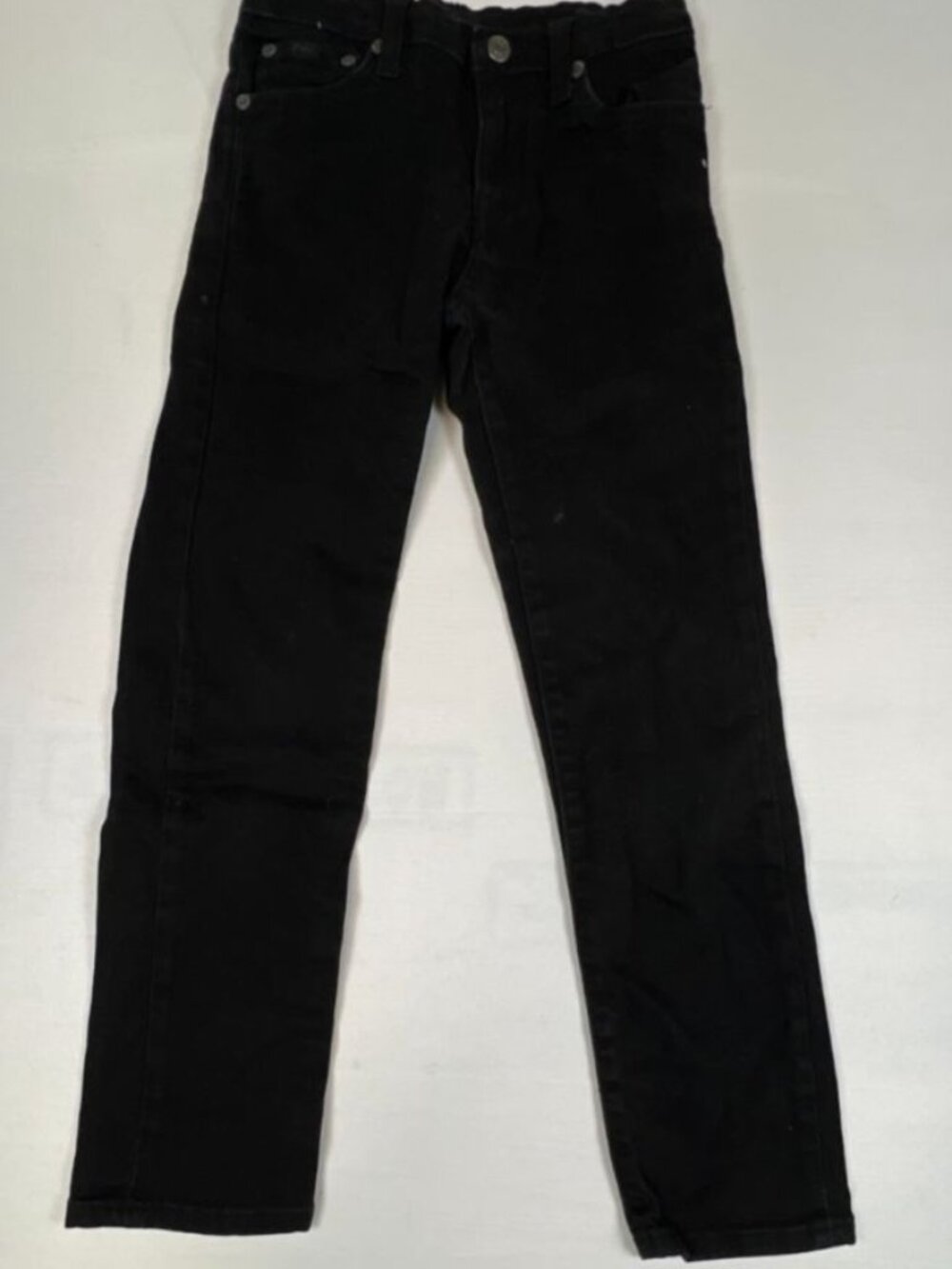 Polo Ralph Lauren Boys' Size 7 130/56 Black Jeans Straight Leg Pants